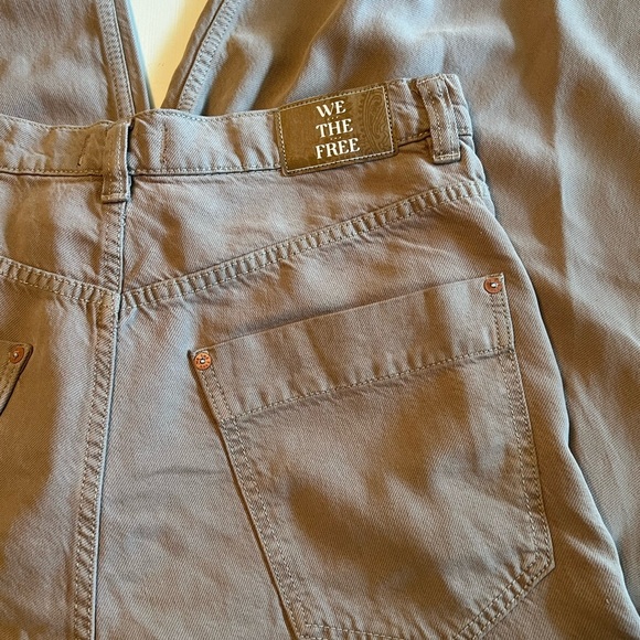 Free People We The Free Old West Slouchy Jeans Tumbleweed Size 31 - Picture 14 of 16